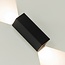 Artdelight Wandlamp Vegas 150 - Zwart