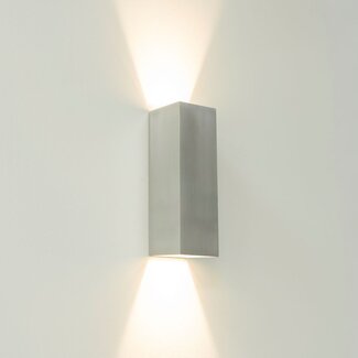 Artdelight Wandlamp Vegas 250 - Aluminium