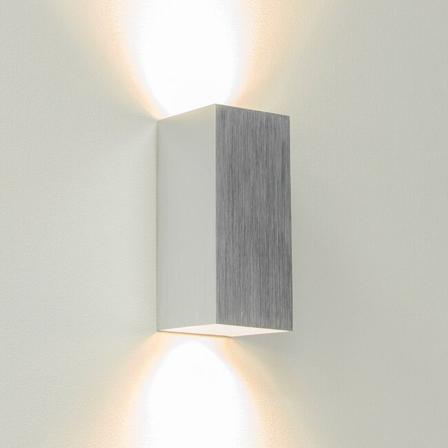 Artdelight Wandlamp Dante 2 - Aluminium