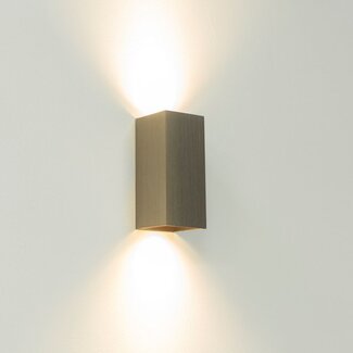 Artdelight Wandlamp Dante 2 - Gun Metal