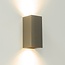 Artdelight Wandlamp Dante 2 - Gun Metal