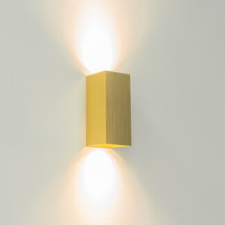 Artdelight Wandlamp Dante 2 - Goud