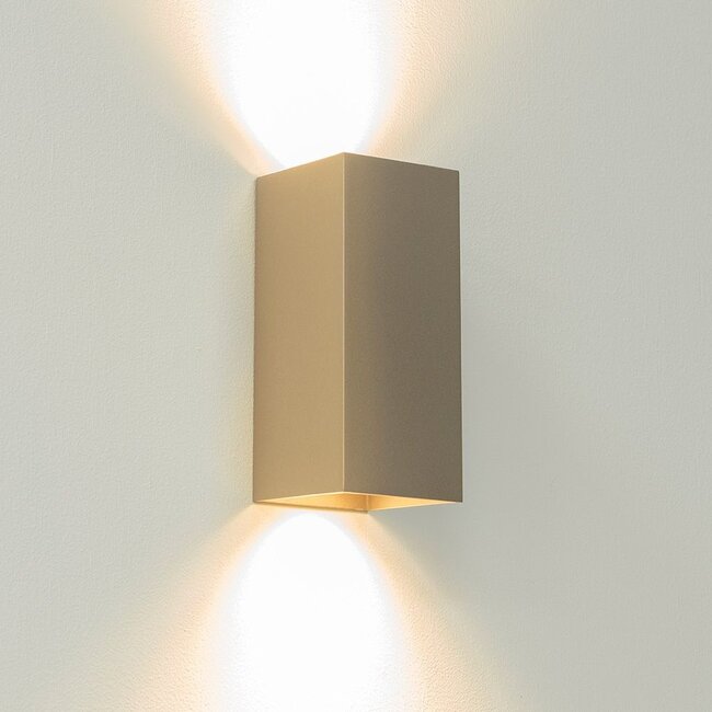Artdelight Wandlamp Dante 2 - Champagne