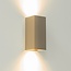Artdelight Wandlamp Dante 2 - Champagne