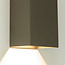 Artdelight Wandlamp Dante 2 XL - Gun Metal