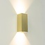 Artdelight Wandlamp Dante 2 XL - Goud