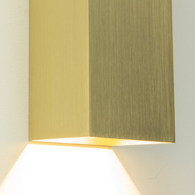 Artdelight Wandlamp Dante 2 XL - Goud