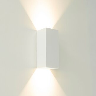 Artdelight Wandlamp Dante 2 XL - Wit