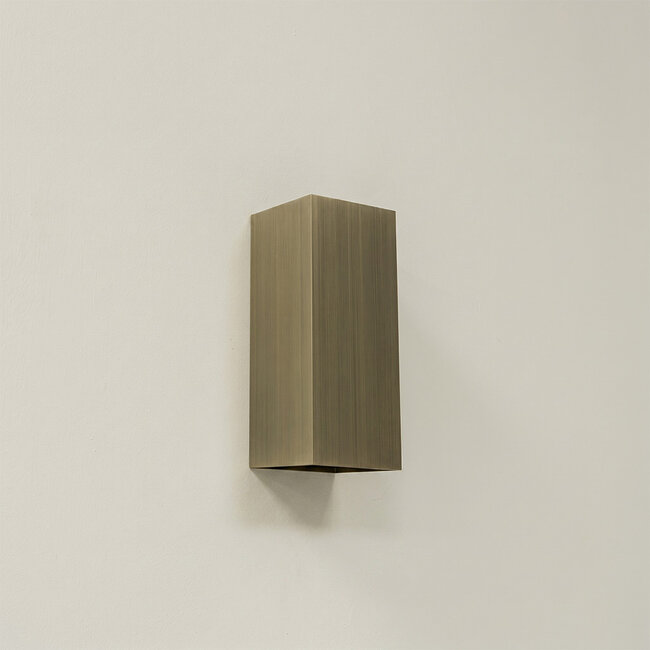 Artdelight Wandlamp Dante 2 XL - Antiek Brons