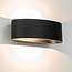 Artdelight Wandlamp Sharp - Zwart
