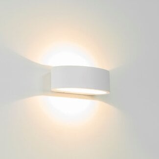 Artdelight Wandlamp Sharp - Wit