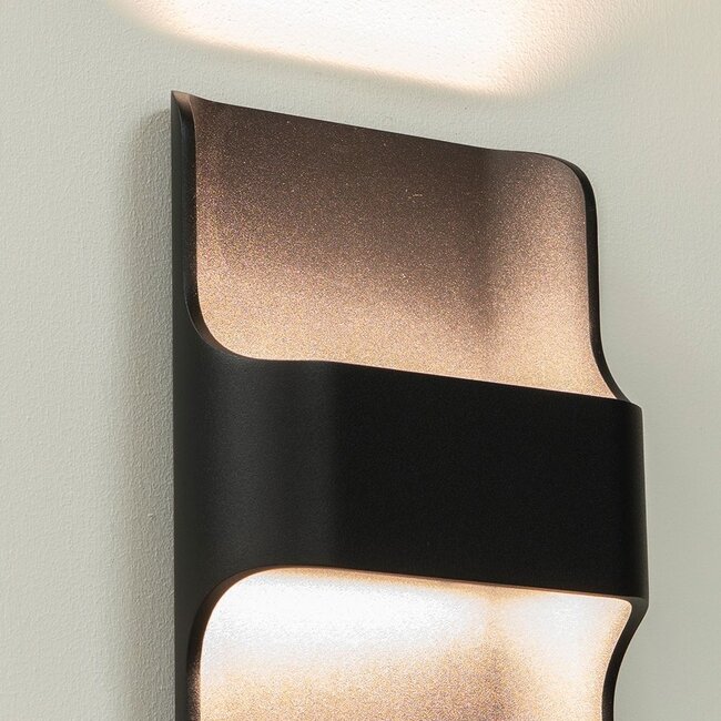 Artdelight DALI Wandlamp Dallas - Zwart