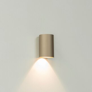 Artdelight Wandlamp Brody 1 - Champagne