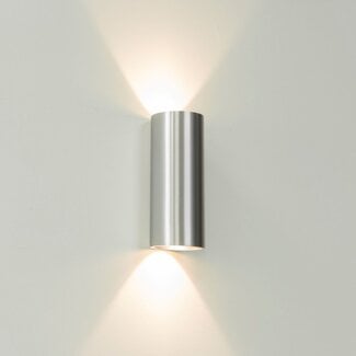 Artdelight Wandlamp Brody 2 - Aluminium