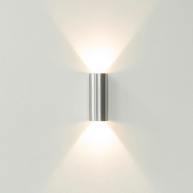 Artdelight Wandlamp Brody 2 - Aluminium