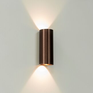 Artdelight Wandlamp Brody 2 - Donker Brons