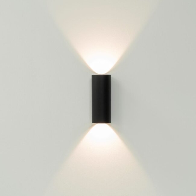 Artdelight Wandlamp Brody 2 - Zwart - Dim To Warm