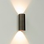 Artdelight Wandlamp Brody 2 - Donker Antiek Brons - Dim To Warm