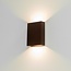 Artdelight Wandlamp Memphis - Donker Brons