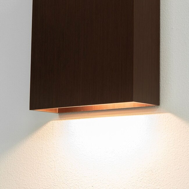 Artdelight Wandlamp Memphis - Donker Brons
