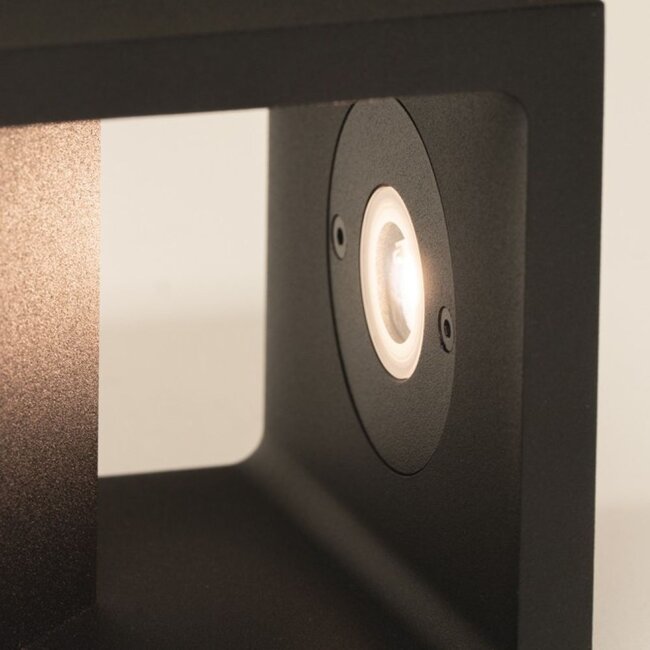 Artdelight  Wandlamp Cube - Zwart