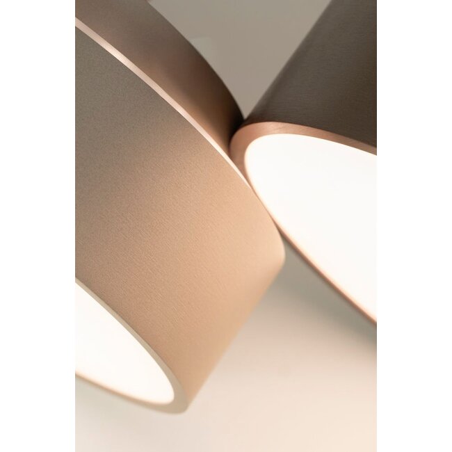 Artdelight Plafondlamp Chicago 150 - Donker Brons