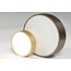 Artdelight Plafondlamp Chicago 250 - Donker Brons