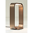 Artdelight Tafellamp Modesto - Donker Brons