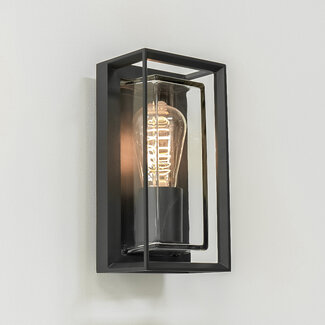 Artdelight Wandlamp Leeds 25 - Zwart