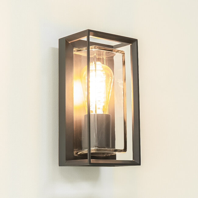 Artdelight Wandlamp Leeds 25 - Zwart