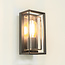 Artdelight Wandlamp Leeds 25 - Zwart