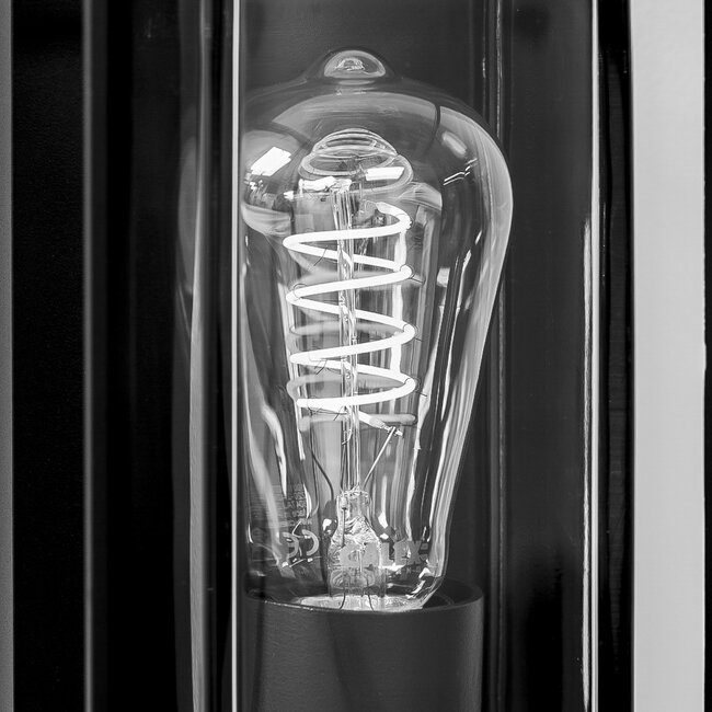 Artdelight Wandlamp Leeds 25 - Zwart