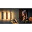 Artdelight Wandlamp Malibu 2L - Donker Brons
