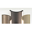 Artdelight Wandlamp Malibu 2L - Champagne