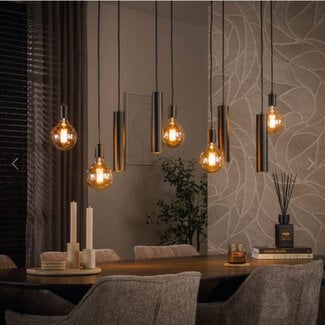 HELDR! Hanglamp Amico 9L - Bruin