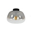 HELDR! Glazen Plafondlamp Limone - Rookglas