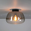 HELDR! Glazen Plafondlamp Limone - Rookglas