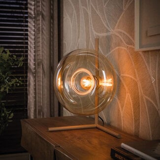 HELDR! Tafellamp Optima - Amber/Beige