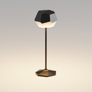 Ubiqua Tafellamp Stone - Zwart