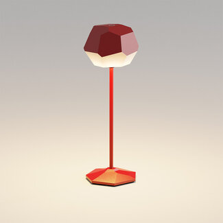 Ubiqua Tafellamp Stone - Rood