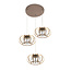 Geeti Design Hanglamp Salo 3L Vide - Zand/Zwart