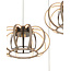 Geeti Design Hanglamp Salo 3L Vide - Zand/Zwart