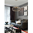Geeti Design Hanglamp Salo 1L - Zand/Zwart
