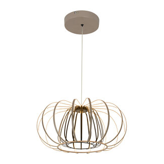 Geeti Hanglamp Salo 1L - Zand/Zwart