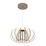 Geeti Design Hanglamp Salo 1L - Zand/Zwart