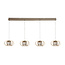 Geeti Design Hanglamp Salo 4L - Zand/Zwart