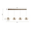 Geeti Design Hanglamp Salo 4L - Zand/Zwart