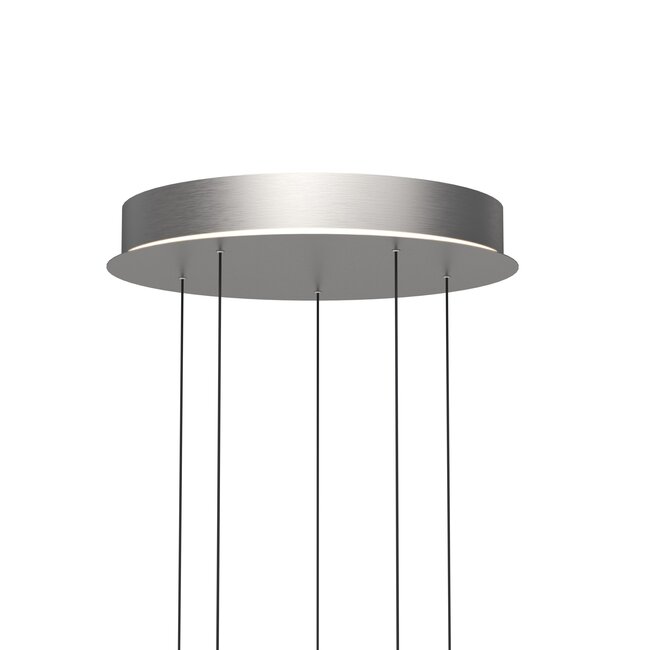 Geeti Design Hanglamp Quiberon 5L Vide - Nikkel Mat