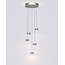 Geeti Design Hanglamp Quiberon 5L Vide - Nikkel Mat