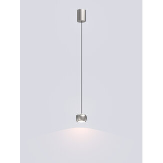 Geeti Hanglamp Quiberon 1L - Nikkel Mat